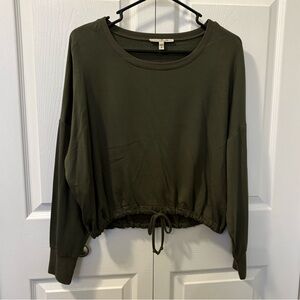 Express Dark Green Women's Hoodie